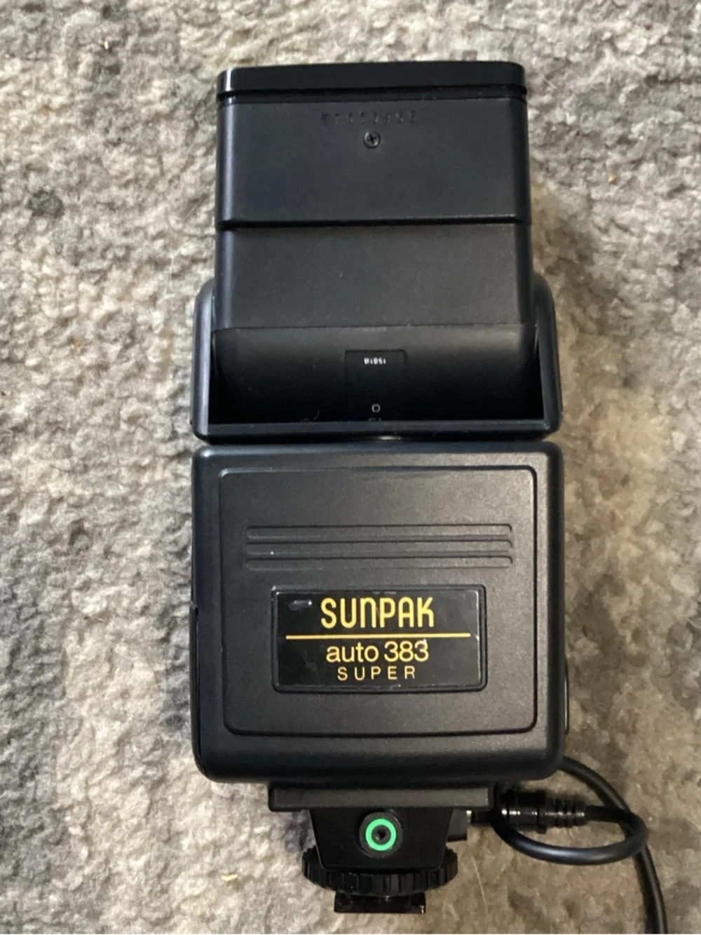 Vintage Sunpak Auto 383 Super Flash Universal Photography Camera TESTED EUC